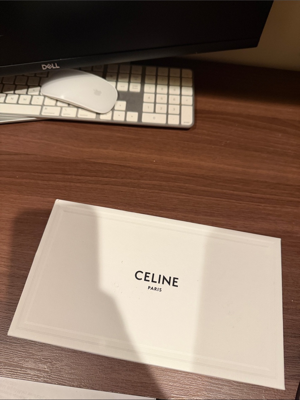 CELINE White Envelope-Empty Box